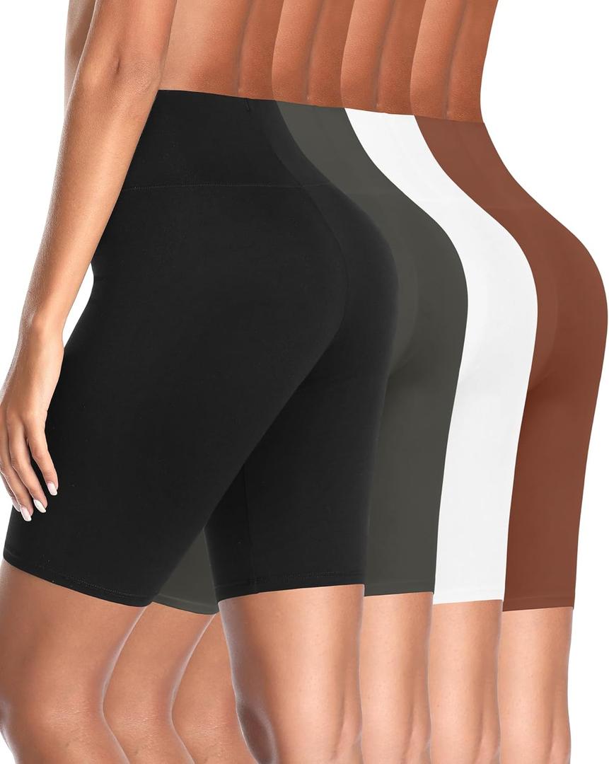 UMMISS Cotton Boy Shorts Underwear for Women High Waisted Biker Shorts Tummy Control Boxer Briefs Pack (Medium) UMMISS Cotton Boy Shorts Underwear for Women High Waisted Biker Shorts Tummy Control Boxer Briefs Pack (Medium)