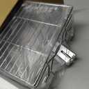 OCG 2 Tier Pull Out Cabinet Organizer (12.5" W x 21" D), Pull Out Drawers for Kitchen Cabinets, Pull Out Shelves for Base Cabinet Organization in Kitchen Bathroom Pantry, Chrome Finish