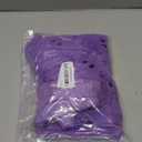 DFXSZ Halloween Pillow Covers 12x20 inch Set of 2 Purple Ghost Throw Pillow Cases Soft Plush Faux Fur Wool Couch Cushion Case for Chair Sofa Bedroom Living Room Home Decor PTK03E12