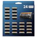 24 Replacement Razor Blades for Men Compatible with Gillette ProGlide &Razor Systems, 5-Blade Refills, Wet Shave, Value Pack, Smooth & Precise