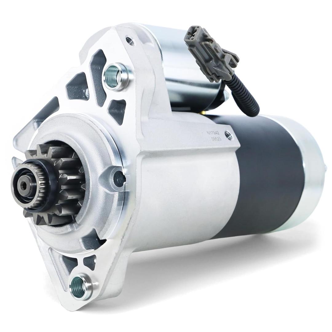 New Starter Compatible with 2005-2014 Nissan Frontier, 2005-2014 Nissan Xterra, 2005-2012 Pathfinder, 2009 2010 2011 2012 Suzuki Equator, 4.0L 12V 1.8KW 17942N 23300EA200 31100-82Z10 SMT0260