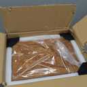 Changsuo Wooden Jewelry Box for Women, Organizer Box of Solid Wood with Lock and Key for Jewelries, Watches, Necklace, Ring, Lockable Storage Case (Cherry)