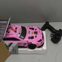 RACENT 1:14 RC Drift Car, 4WD 15MPH Fast Remote Control Cars for Adults with Drifting & Racing Tires, 2 Rechargeable Batteries (Pink)