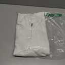 Long Sleeve Cotton Sweater, Small, White