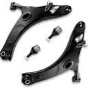 4Pcs Front Lower Control Arm and Ball Joints Suspension Kit Fit for Subaru Crosstrek 2016-2017, XV Crosstrek 2013-2015, Driver and Passenger Side Replaces OE# K623560 K623561 K9513