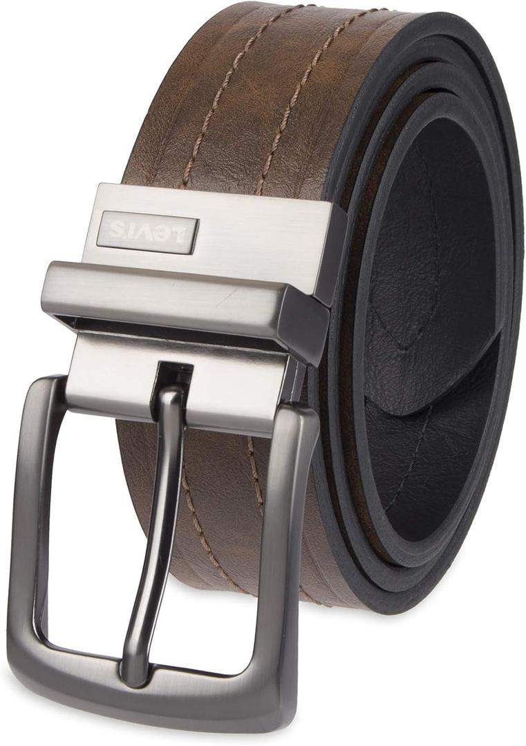 Levi's mens Reversible Casual Jeans Belt