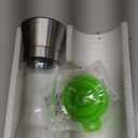 Home EC Premium Stainless Steel Sea Salt and Pepper Grinder Set of 2 - Adjustable Ceramic - Tall Glass Salt and Pepper Shakers - Kitchen Spice Mill W/Funnel & EBook