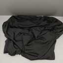 RELIANCER 1 Pack Cocktail Table Covers,32"x43" Fitted Spandex Tablecloth,Stretch Round Highboy Tables Cover,Elastic High Top Table Cloths for Outdoor Party,Wedding,Bar,Birthday,Banquet,Trade Show (Black)