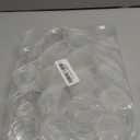 20 Pack 4oz Clear Plastic Jars with Lids,115ml Wide-Mouth Refillable Storage Containers,Empty Round Containers for Candy,Beads,Lotion,Slime Making and Food Storage