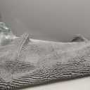 OLANLY Bathroom Rugs 47x24, Extra Soft Absorbent Chenille Bath Rugs, Rubber Backing Quick Dry, Machine Washable Bath Mats for Bathroom Floor, Tub and Shower, Home Decor Accessories, Grey