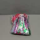 HANERREAL Girls Cheerleader Costume Outfit Halloween Cheer Uniform Dress Up with Accessories (Rose Red, Small(5-6 T))