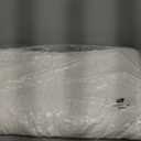 YOUR MOON Soft Organic Wool Pillow Queen, Flat & Thin Wool Pillow for Sleeping, Low-Loft Bed Pillows for Back and Stomach Sleepers, Breathable Soft Cotton Cover(Off White) (Queen (Pack of 1))