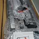 RELIFE REBUILD YOUR LIFE Power Tower Pull Up Bar Station Workout Dip Station for Home Gym Strength Training Fitness Equipment (Silver)