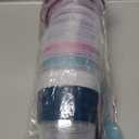 Tribello 4 Pack - On the Go Yogurt Parfait Cups with Lids, Topping Compartment & Spoon, Yogurt/Parfait Cups for Breakfast Meal Prep, Reusable Leak Proof Container - BPA Free - 20oz - Colorfull