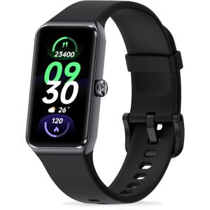 Fitness Tracker, Activity Trackers with 24/7 Heart Rate Blood Pressure Blood Oxygen Sleep Monitor, Step Counter Watch for Women, Calorie Pedometer for Men