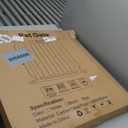 Fairy Baby 71.7"-81.1" Extra Wide Large Pet Gate, Long Dog Gate for the House Doorway Stairs, Pressure Mount Kit Baby Barrier Fence for Child Kid Toddler, Arched Lace Dcor Walk Thru Garden Gate,White