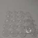 Peohud Set of 15 Coupe Cocktail Glasses, 5 Oz Small Acrylic Martini Glasses, Reusable Champagne Cups for Party, Home, Bar, Wedding, Picnic