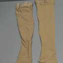 Medical Compression Stockings, 20-30 mmHg Support, Women & Men Thigh Length Hose, Open Toe, Beige, Medium