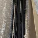 Amazon Basics High Boardroom Height Adjustable Flipchart Whiteboard and Display Easel Stand for Paper Pads and Signage, Portable, Collapsible Telescope Tripod, 37 x 18 x 28 in, Black