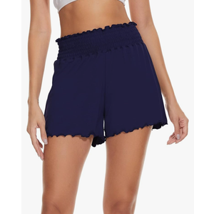WiWi Viscose from Bamboo Pajama Shorts for Women Soft Sleep Boxers High Waisted Lounge Short Pj Bottoms M