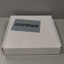 18" White LED Moravian Star Outdoor Light,Waterproof 3D Christmas Tree Topper Lamp with Timer Function,Hanging Outdoor Christmas Light for Holiday Porch Room Party Decoration