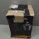 Electric Orange Juicer, Citrus Juicer Squeezer with 2 Cones and Soft Grip Handle for Effortless Juicing, Stainless Steel Quiet Orange Juice Extractor Machines for Lime Grapefruit Lemon (Black)