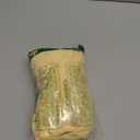 SHENHE Women's Y2k 2 Piece Mini Skirt Set V Neck Crop Cami Top Ruched Ruffle Skirt Going Out Set (Yellow) S