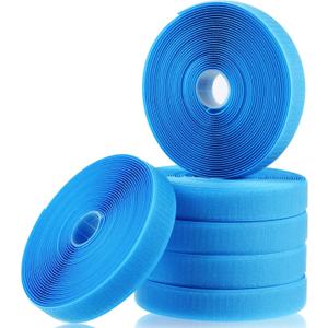 Zonon 6 Rolls Carpet Marker Strips, Floor Tape for Classroom, Nylon Carpet Markers for School Supplies Classroom Rug, Back to School Preschool Daycare Office (25 ft x 1 Inch,Blue)