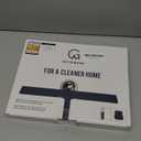 GTEWERK Shower Squeegee for Glass Doors, Silicone Window Squeegee, Bathroom and Glass Cleaning - Black - 11 Inch