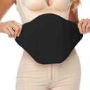 Moolida Lipo Foam Compression Ab Board Post Surgery Abdominal Board Liposuction (Black)