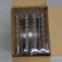 Sooyee Earring Holder Organizer, 256 Holes 5 Tiers 4 Doors Foldable Necklace Organizer Jewelry Holder, Acrylic Stud Earring Display Stands for Selling, Clear