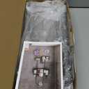 Epicano Shower Caddy Hanging, Anti-Swing Over Head Shower Caddy Rustproof with Hooks for Towels, Sponge and More, Matte Black