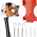 Handheld Leaf Blower Hanger, Backpack Leaf Blower Hanger, Heary Duty Chainsaw Wall Mount Stand Accessories Garage Organization Storage(Orange,Size:9 * 5.5inch)