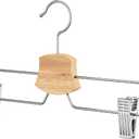 IKEA 602.404.03 Bumerang Pants/Skirt Hanger, Chrome Plated, Skirt Hanger, Natural, 3 Pcs