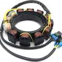 Stator For Mercury 150 XR6 135 140 175 200 HP 240 EFI Outboard 174-0002 398-858404T4 858404T3 858404A4 858404A3 40 Amp 2 Stroke 6 Cylinder Sportjet Jet Drive