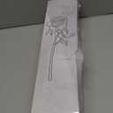 TONULAX Solar Garden Lights - Upgraded Outdoor Light, 7 Color Changing Rose Lights for Yard,Garden Decoration, Enlarged Solar Panel, More Realistic Rose Flower (4 Packs)