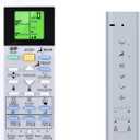 New Replacement Remote Control Fits for TOTO Washlet C5 Bidet Toilet Seat SW3084#01, SW3084#12, SW3083, SW3083#01, SW3046, SW3046#01, S500E, S550E, SW3056#01