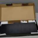 16.5" Large Digital Wall Clock with BT Sync, RGB Lights with 11 Scenes Mode Remote Control, Dual Alarms with Big LED Display, Auto DST, Temperature for Classroom Gaming (Black)