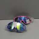 Freela 2 Pack Swim Goggles for Adult Men Women,180Wide Vision Anti-fog UV Protection No Leak Clear Swimming Goggles