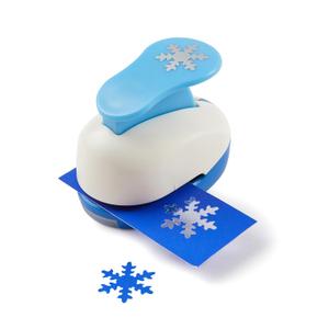 Christmas Snow Punch 2 inch Craft Lever Punch Handmade Paper for Paper Crafts DIY Handmade Crafting Scrapbooking,Cardstock,Greeting Cards Arts Fun Projects