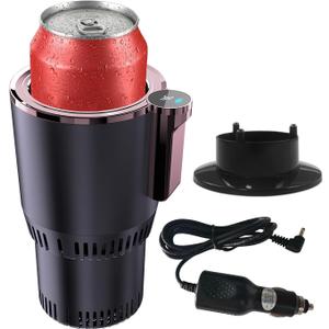 Smart Car Heater & Colder Cups,Temperature Control Cup,Car Cup Holder|Quick Thermal Heating Cups|Car Refrigerator Quick Cooling Cups|Suitable for Most Cars (Purple)