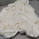 Couch Cushion Covers for Sofa Couch Covers Wear-Resistant Universal Sofa Cover Washable Stretch for Sectional Slipcovers (Texture-Cream White,Large Double Seat Cover)