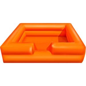 WARSUN Foam Ball Pit 10x10Ft with Built-in Fan Ball Pit Inflatable for Kids Toddlers, Hours of Fun ActivityOrgane