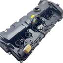 Engine Valve Cover Compatible with BMW N52 N51 E60 E90 E92 E70 Z4 X3 X5 128i 328i 528i N52 11127552281 