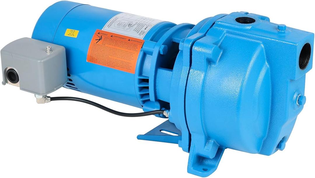 Pump J5S Shallow Well Jet Pump, 115/230 volt, 1/2 hp