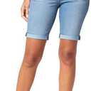 Signature by Levi Strauss & Co. Gold Women's Mid-Rise Bermuda Shorts 29w