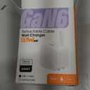 Retractable Wall Charger, 35W Fast USB Chargers Block with Cables for iPhone 14/13/12/11 Pro MAX/XR/XS/8/7,iPad, Portable Retractable Charger Wall Plug for Home Travel Office (Light,enning+ cables, White)