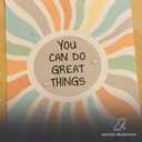 LOLUIS Inspirational Wall Art, Growth Mindset Positive Affirmations Nursery Classroom Decor, Set of 6 UNFRAMED 8x10in Gifts