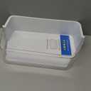 DA97-12650A Door Shelf Bin Only for Right Side Samsung Refrigerator Door Shelf Replacement for Samsung RF263BEAESR RF261BEAESR RF260BEAESR Door Bin for Samsung Fridge Door Shelves With 5 Fridge Magnet