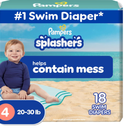 Set of 2 Pampers 18 Swim Diapers,Pura 32 Diapers 10/10/24